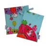 Sac à lingettes imperméable Happy bleu"