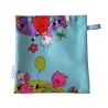 Sac à lingettes imperméable Happy bleu"