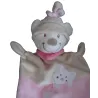 NICOTOY Ours plat rose bonnet
