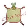 KALOO doudou plat lapin