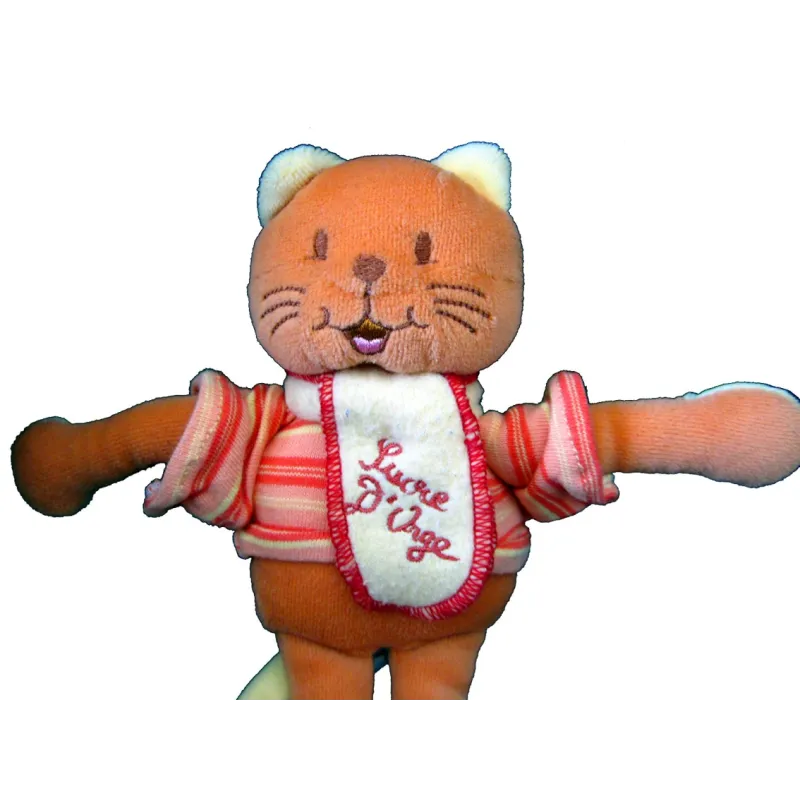 SUCRE D'ORGE CHAT ORANGE PULL RAYE