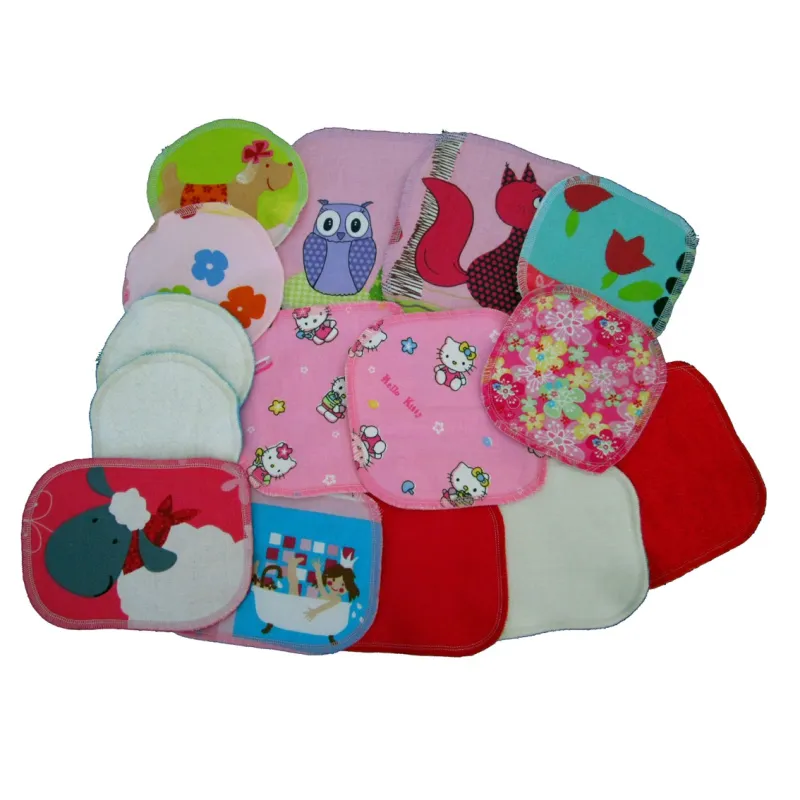 KIT DECOUVERTE lingettes lavables