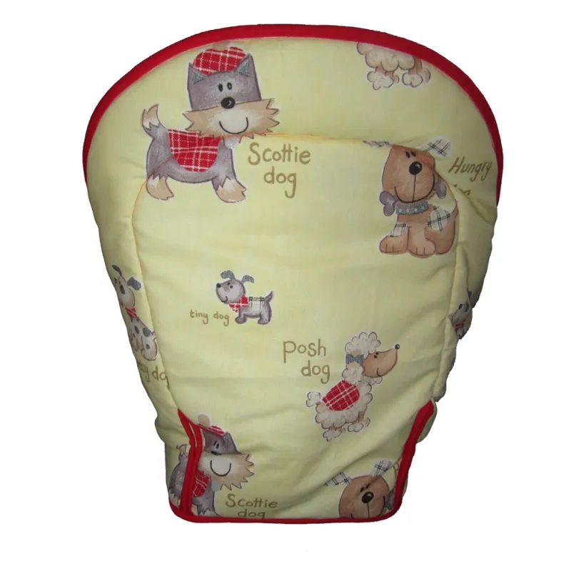 Coussin de chaise-haute CHIEN JAUNE