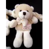 TIAMO Jouet 3 ours beige