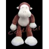 NICOTOY Grand Doudou singe marron