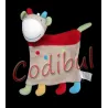 MOTS D'ENFANTS Doudou plat vache à pois