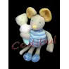 MOULIN ROTY Doudou Souris Grise Lise et Lulu avec doudou
