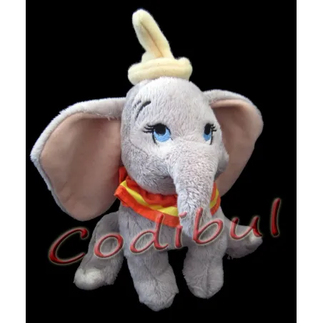 NICOTOY DISNEY Doudou éléphant Dumbo