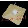 SUCRE D'ORGE Doudou plat jaune grenouille