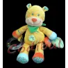NICOTOY DOUDOU ACTIVITES TIGRE JAUNE HOCHET FEUILLE