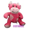 BEBISOL vache rose arthur et lola grelot