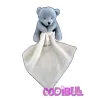 BABY NAT' ours gris et son mouchoir