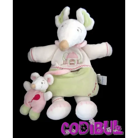 DOUDOU ET COMPAGNIE PANTIN SOURIS BARBOTINE