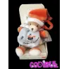 DOUDOU ET COMPAGNIE MINI DOUDOU OURS A LA NEIGE