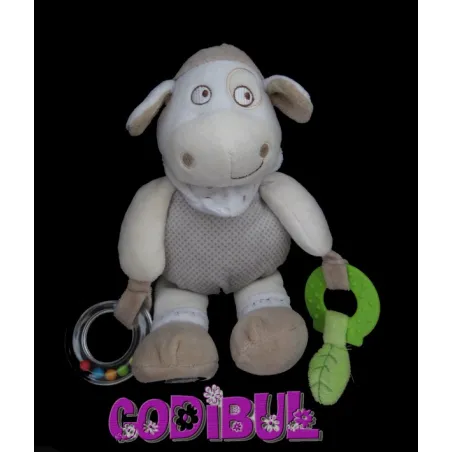 MOTS D'ENFANTS doudou activités mouton agneau foulard
