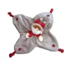 NICOTOY Doudou garçon pantalon rouge étoiles