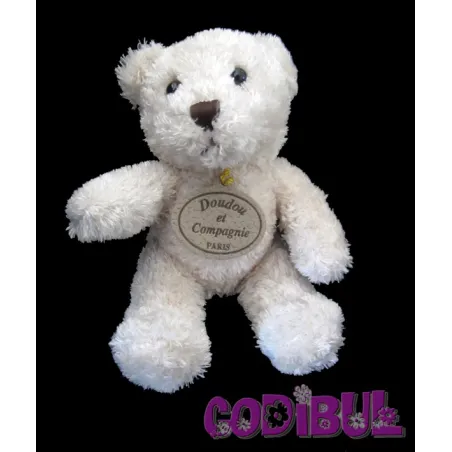 DOUDOU ET COMPAGNIE ours beige doux