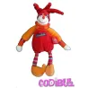 MOULIN ROTY Doudou Capucin Dragobert rouge