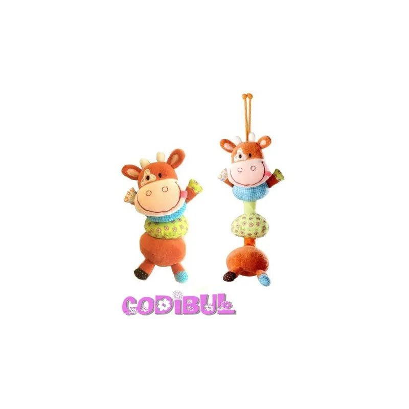 Peluche Vicky vache dansante Lilliputiens