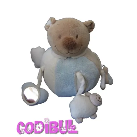 NATTOU Doudou ours Gilles balle d'activités