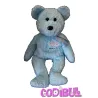 BABY BOY doudou ours bleu it's a boy