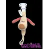 NATTOU Doudou attache tétine chien Bo beige