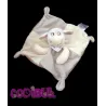 MOTS D'ENFANTS doudou plat mouton agneau foulard