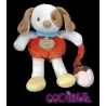 DOUDOU ET COMPAGNIE doudou chien hector orange hochet