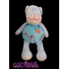 DOUKIDOU doudou CHAT BLEU poissons