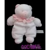 ANNA CLUB PLUSH DOUDOU ours blanc et rose