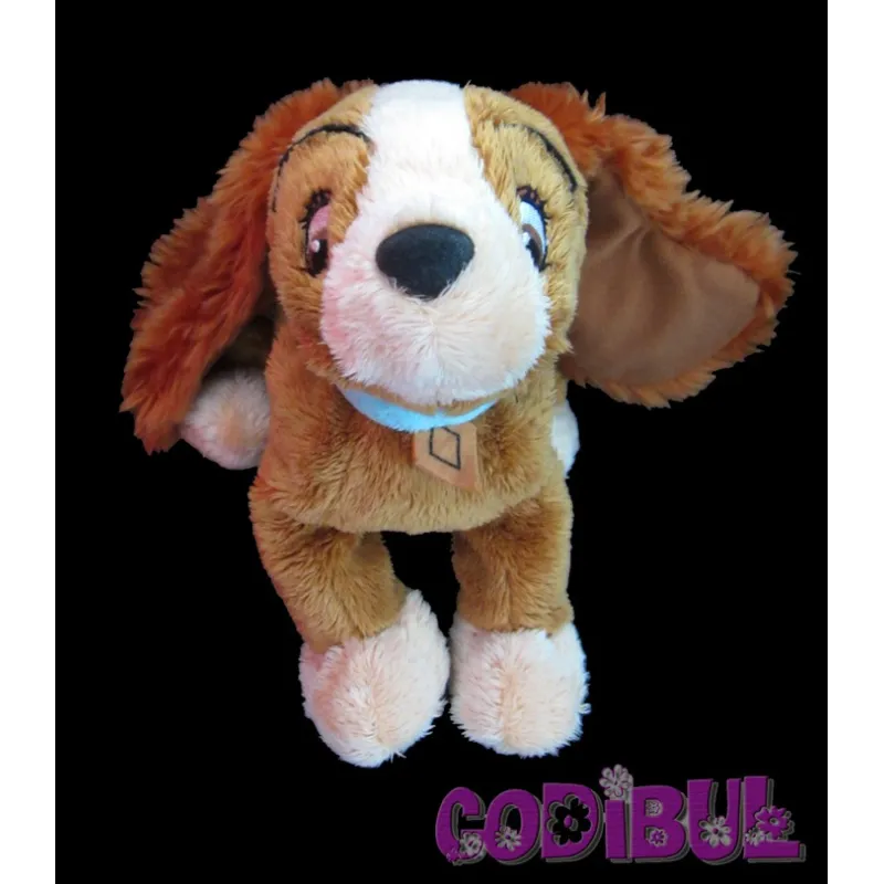 DISNEY NICOTOY doudou peluche chien BELLE