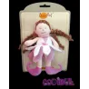BABY NAT' doudou fille baby doll rose pétales