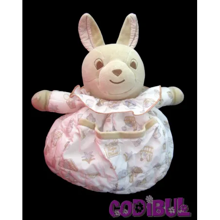 TARTINE ET CHOCOLAT range pyjama lapin blanc beige