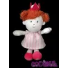 LUMINOU doudou fille princesse rose