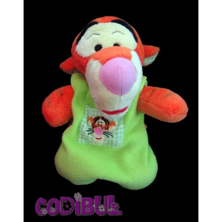 DISNEY doudou Tigrou gigoteuse verte