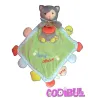 BABY NAT' Doudou plat chien jaune super doudou