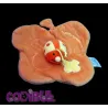 CMP UN REVE DE BEBE doudou plat coccinelle sur pomme orange