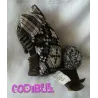 CATIMINI Doudou souris renard noir gris jaune pompon