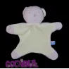 SUCRE D'ORGE Doudou plat ours koala vert