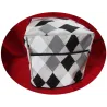 TM31 Housse de protection pour Robot Thermomix "Losanges noir gris"