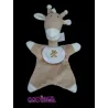 DMC * Doudou girafe beige + bavoir *