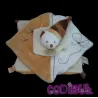 BABY NAT' doudou plat ours beige marron