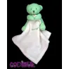 BABY NAT' ours vert et son mouchoir