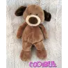 NICOTOY doudou chien marron