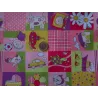 COUPON DE TISSU coton * JEUX ENFANTS * 143 x 147 cm
