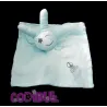 POPSI doudou plat lapin bleu l'amour et la paix
