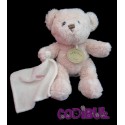 BABY NAT' doudou ours beige avec mouchoir