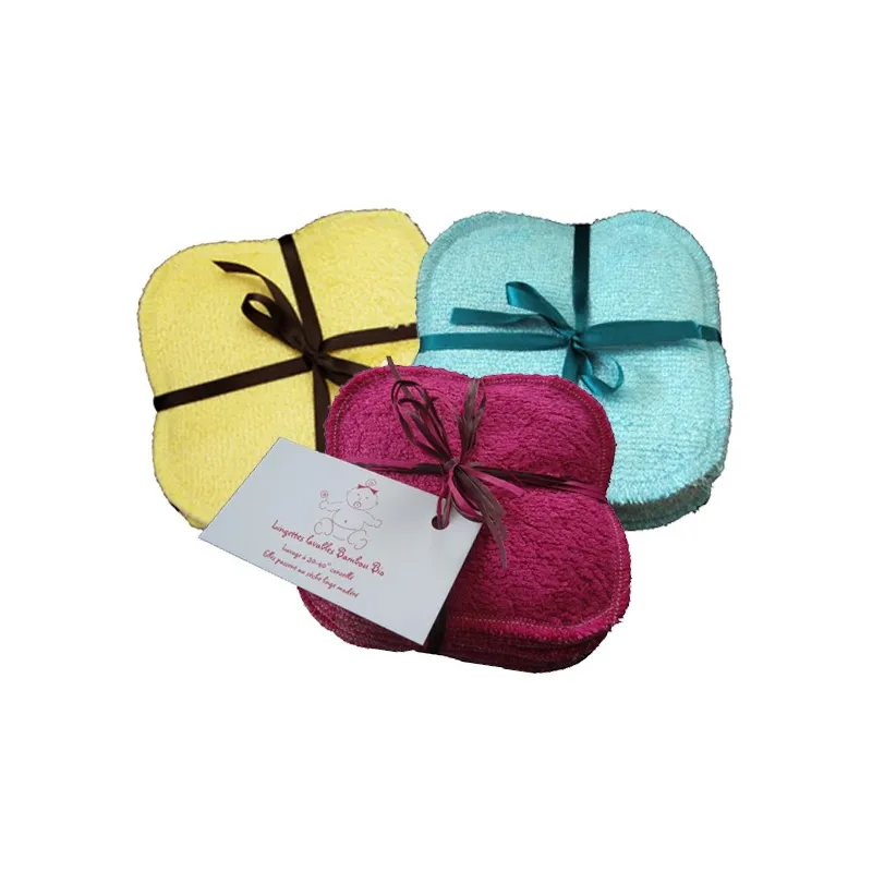 Lingettes lavables "tout bio"