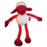 doudou MOUTON rouge beige MARESE