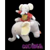MOULIN ROTY Doudou musical éléphant les Loustics